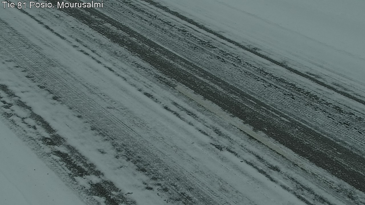 Weather Camera Image Väg 81 Posio, Mourusalmi, Posio, Lappi