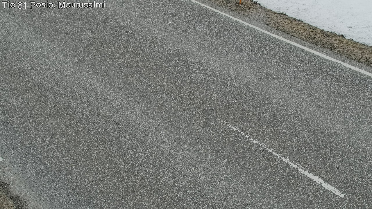Weather Camera Image Väg 81 Posio, Mourusalmi, Posio, Lappi