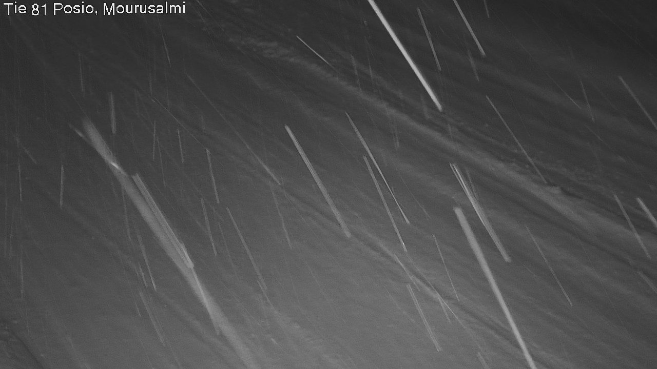 Weather Camera Image Väg 81 Posio, Mourusalmi, Posio, Lappi