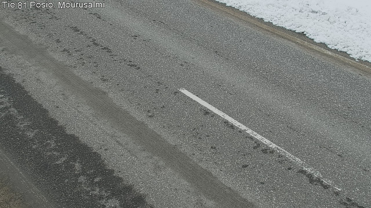 Weather Camera Image Road 81 Posio, Mourusalmi, Posio, Lappi