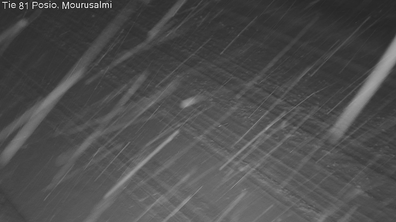 Weather Camera Image Väg 81 Posio, Mourusalmi, Posio, Lappi