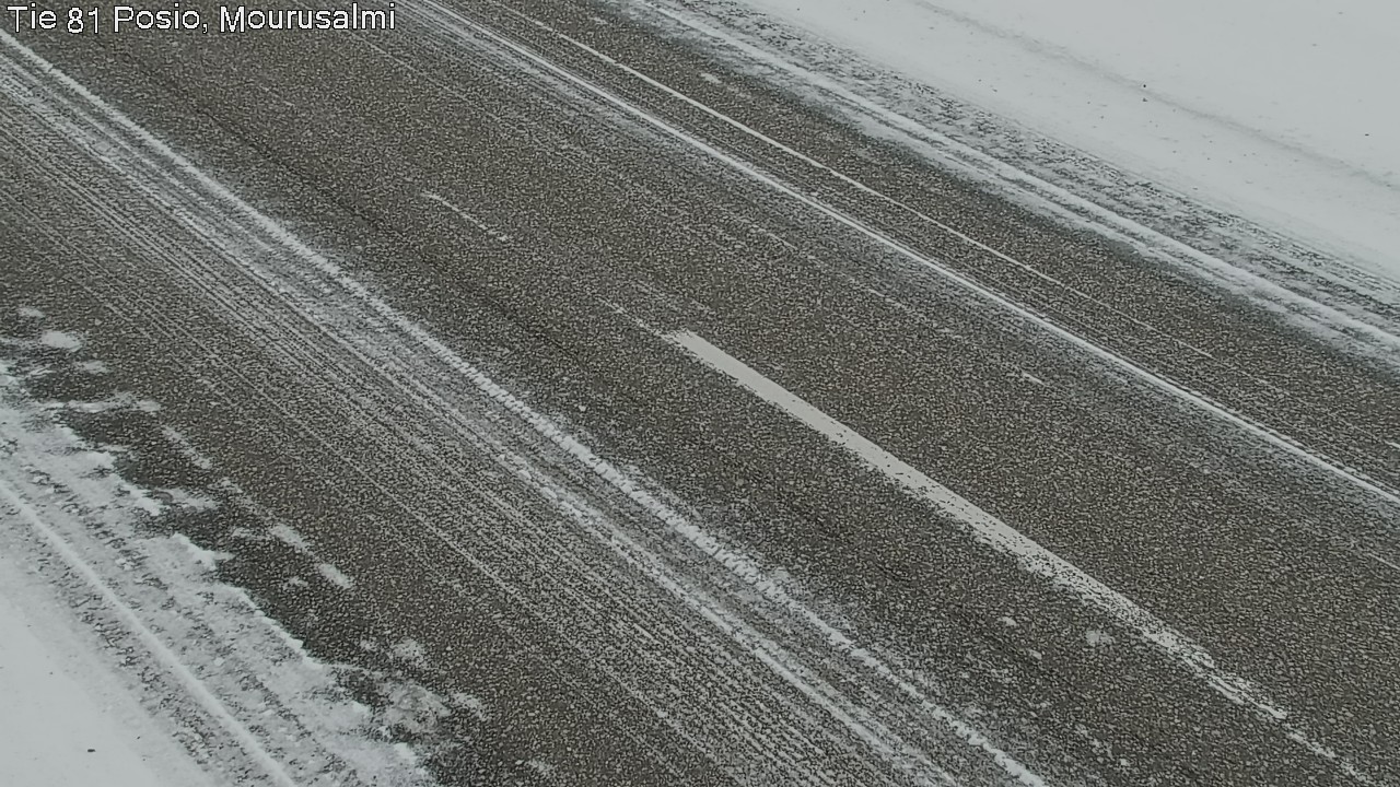 Kelikamerat Kuva Tie 81 Posio, Mourusalmi, Posio, Lappi