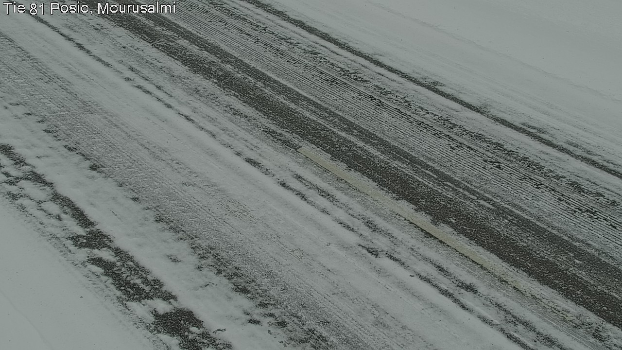 Weather Camera Image Väg 81 Posio, Mourusalmi, Posio, Lappi