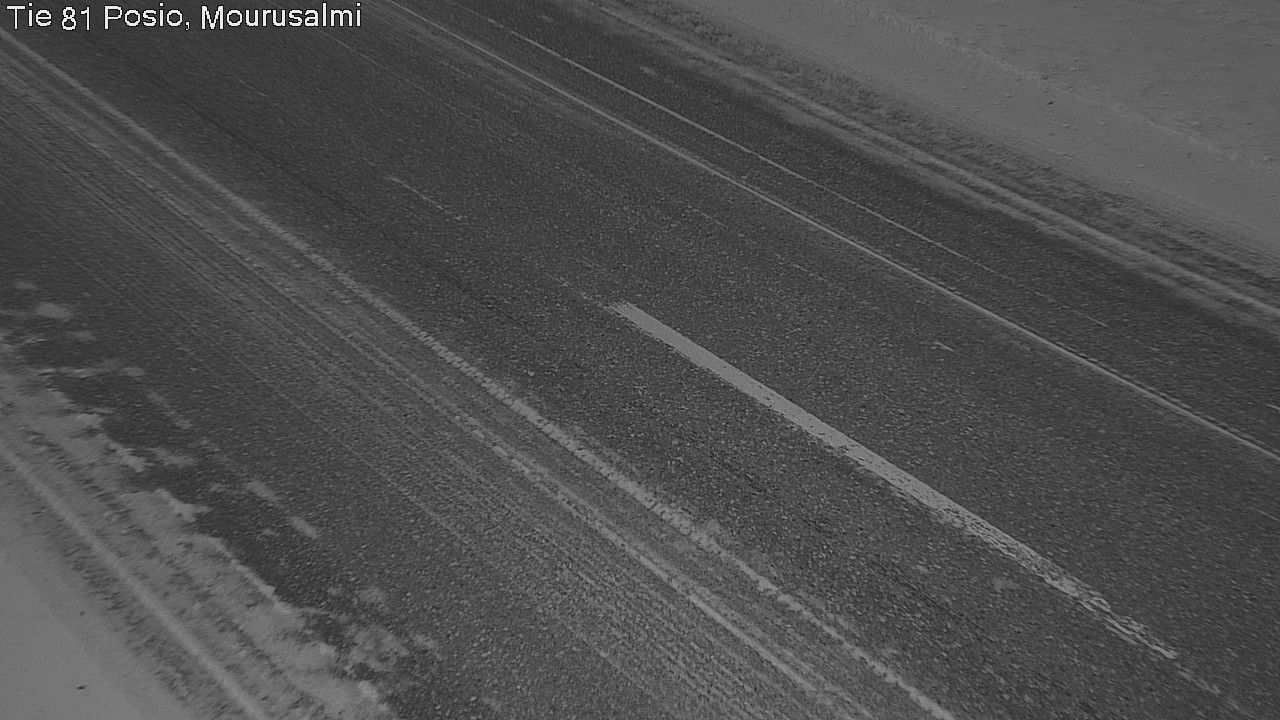 Kelikamerat Kuva Tie 81 Posio, Mourusalmi, Posio, Lappi