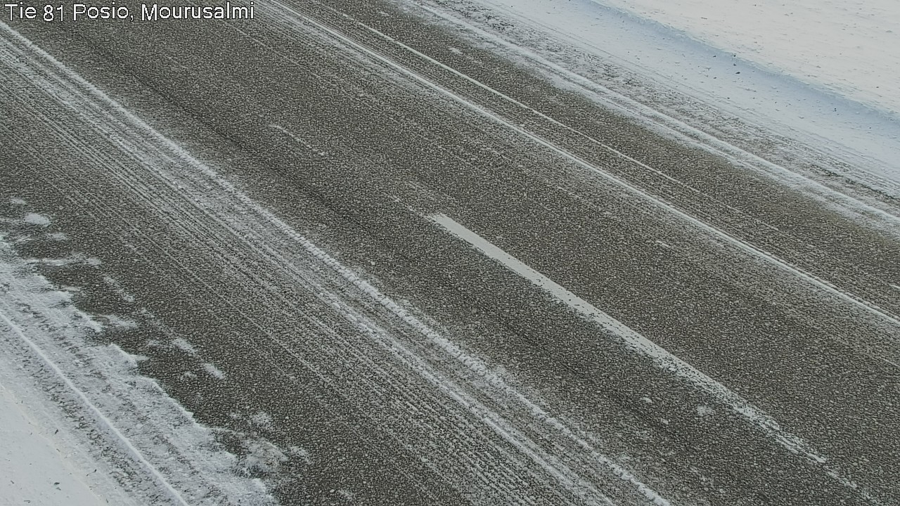 Kelikamerat Kuva Tie 81 Posio, Mourusalmi, Posio, Lappi
