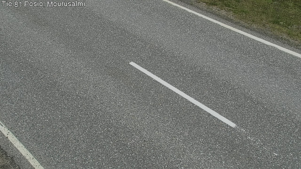 Weather Camera Image Väg 81 Posio, Mourusalmi, Posio, Lappi