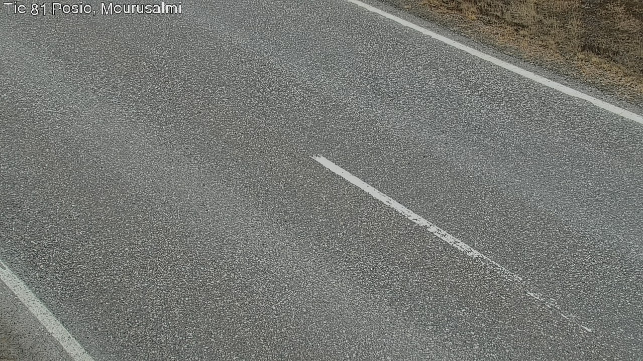 Weather Camera Image Road 81 Posio, Mourusalmi, Posio, Lappi