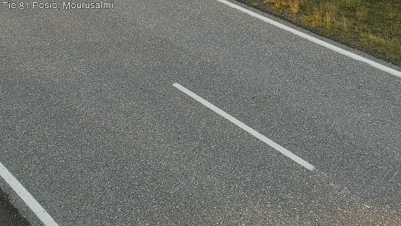Weather Camera Image Väg 81 Posio, Mourusalmi, Posio, Lappi