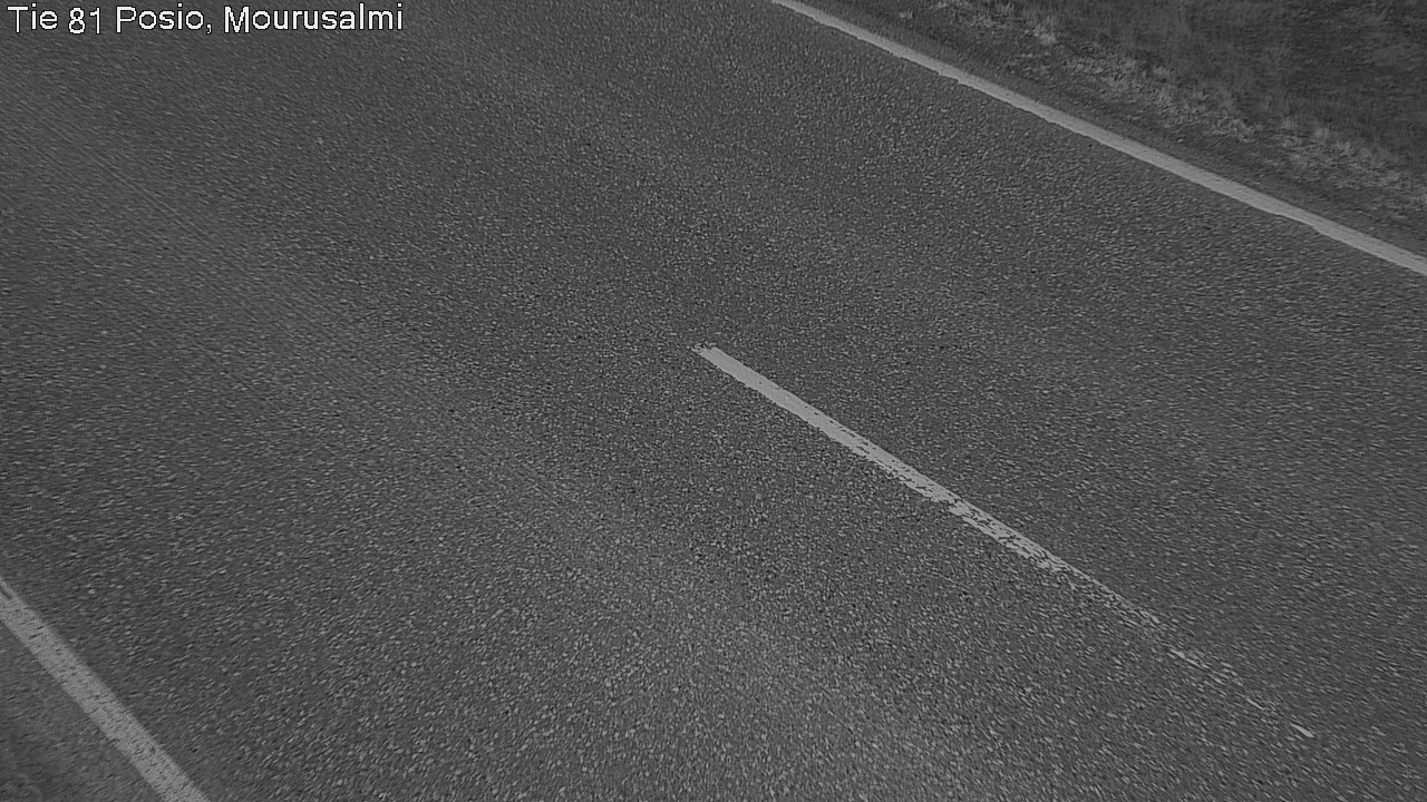 Weather Camera Image Road 81 Posio, Mourusalmi, Posio, Lappi