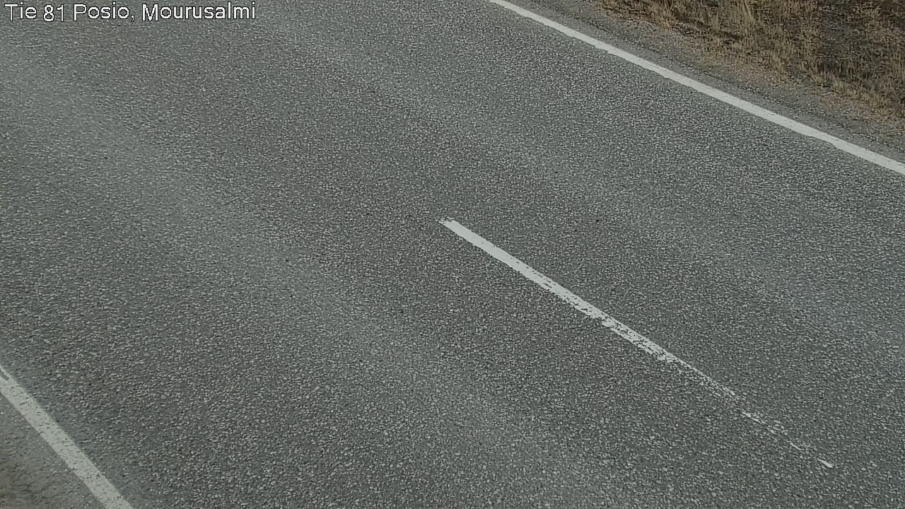 Kelikamerat Kuva Tie 81 Posio, Mourusalmi, Posio, Lappi