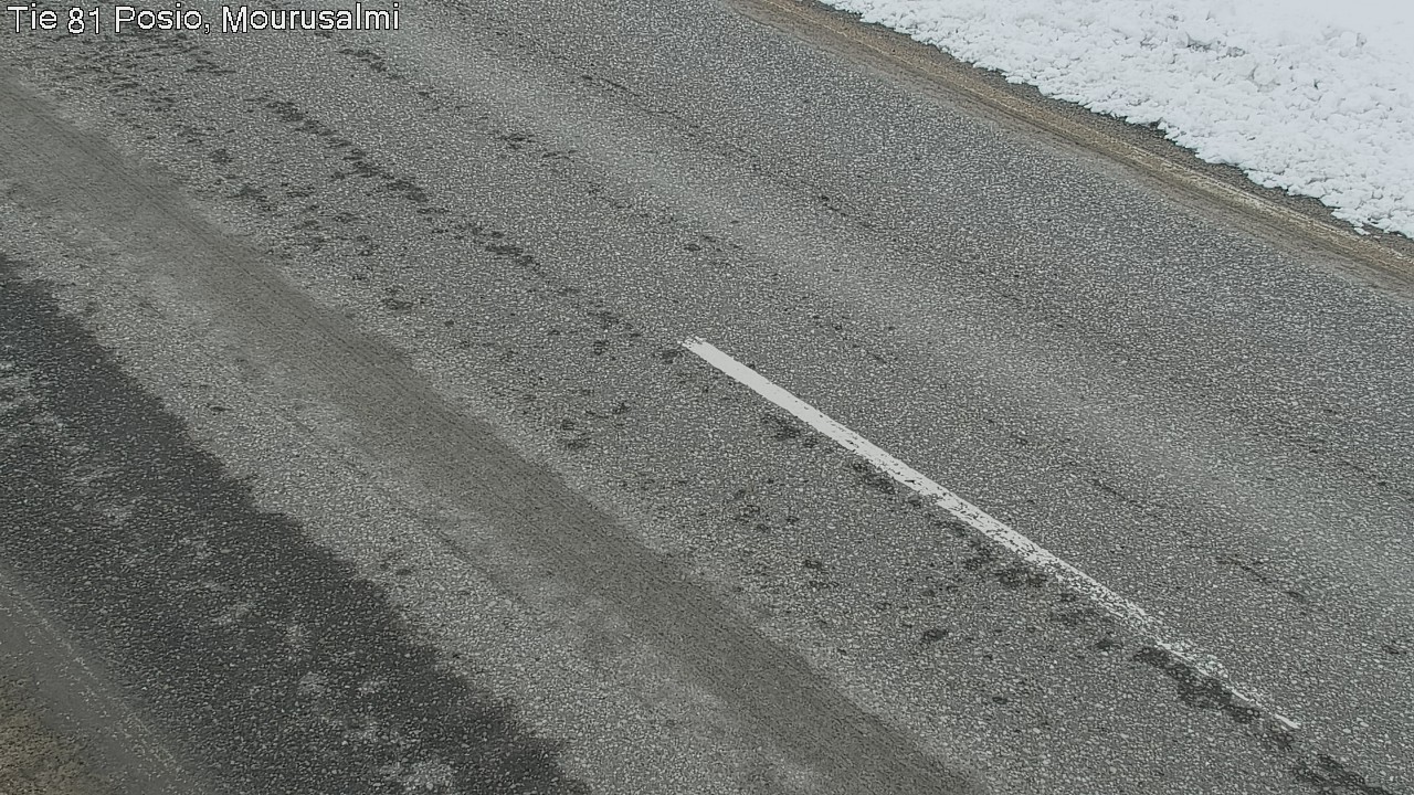 Weather Camera Image Road 81 Posio, Mourusalmi, Posio, Lappi
