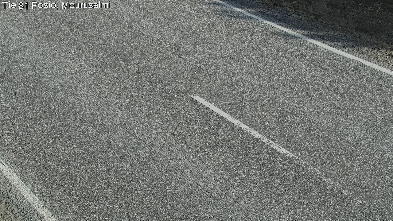 Weather Camera Image Väg 81 Posio, Mourusalmi, Posio, Lappi