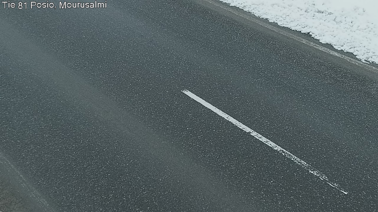 Kelikamerat Kuva Tie 81 Posio, Mourusalmi, Posio, Lappi