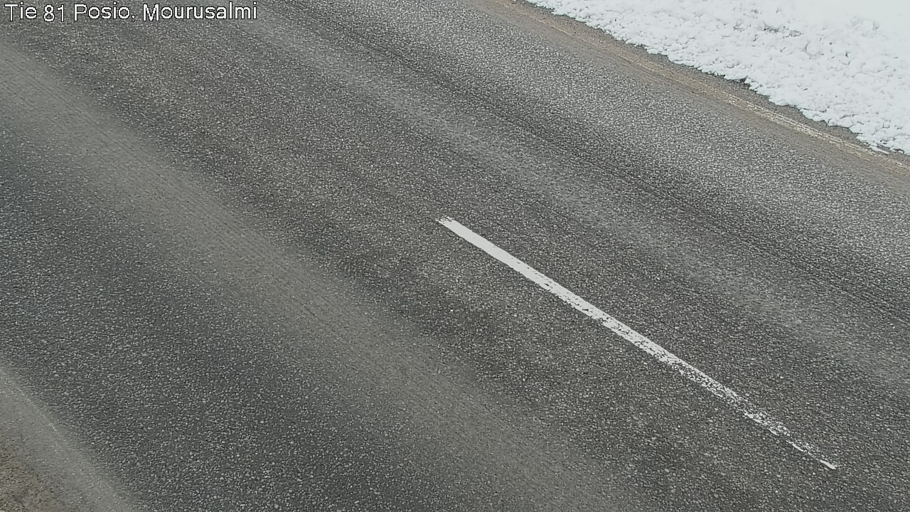 Kelikamerat Kuva Tie 81 Posio, Mourusalmi, Posio, Lappi