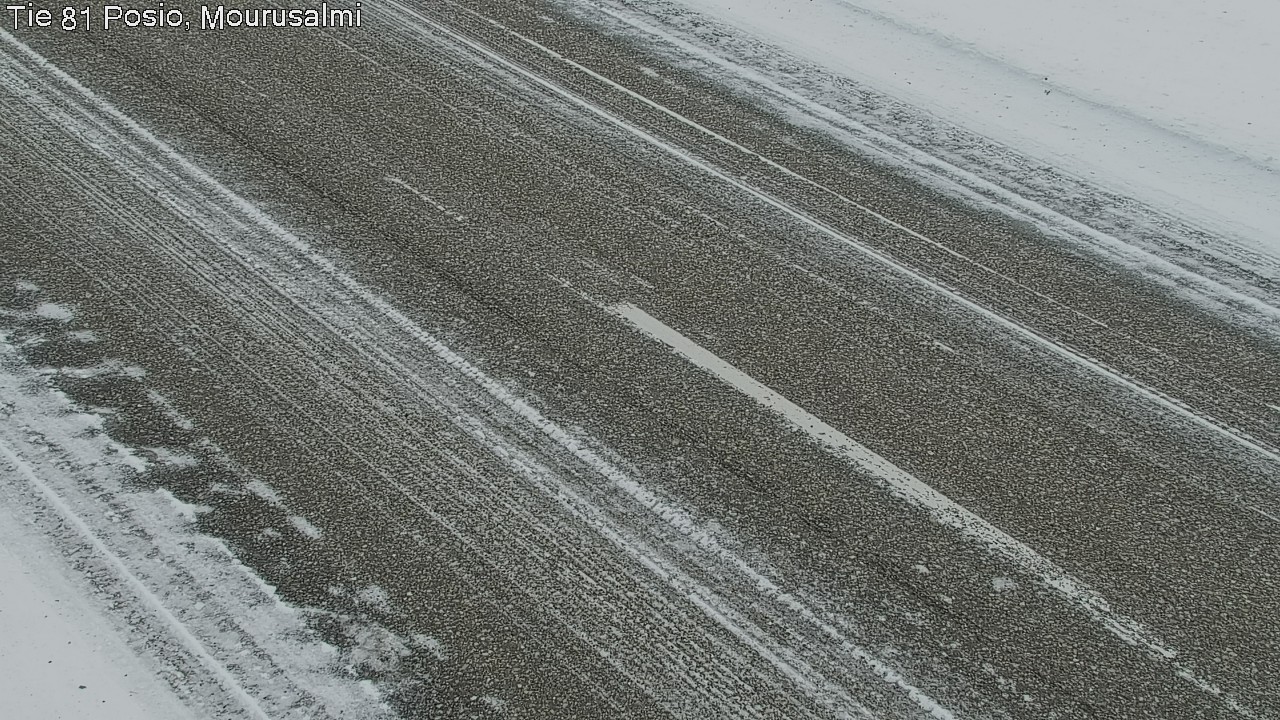 Kelikamerat Kuva Tie 81 Posio, Mourusalmi, Posio, Lappi