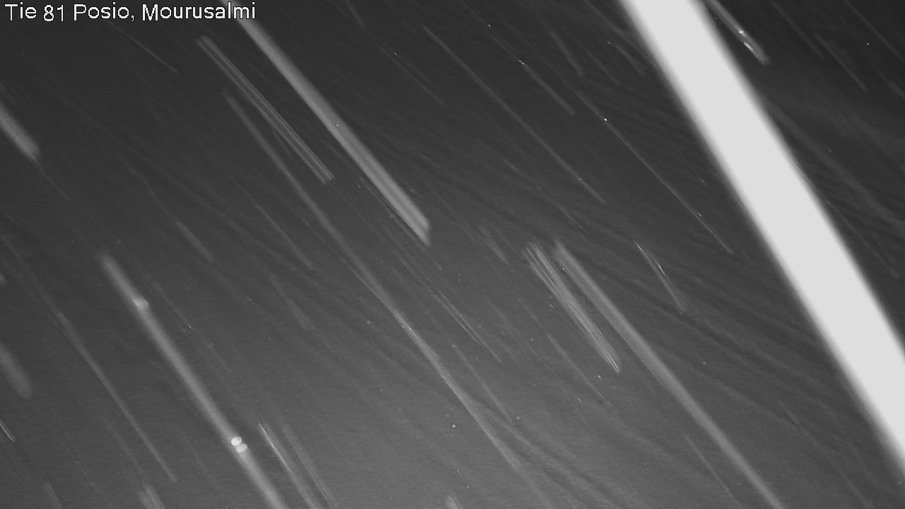 Weather Camera Image Väg 81 Posio, Mourusalmi, Posio, Lappi