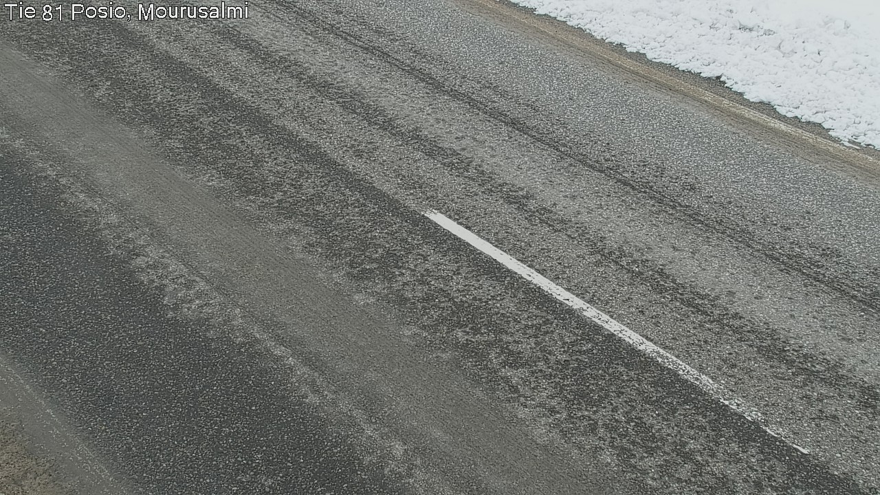 Kelikamerat Kuva Tie 81 Posio, Mourusalmi, Posio, Lappi