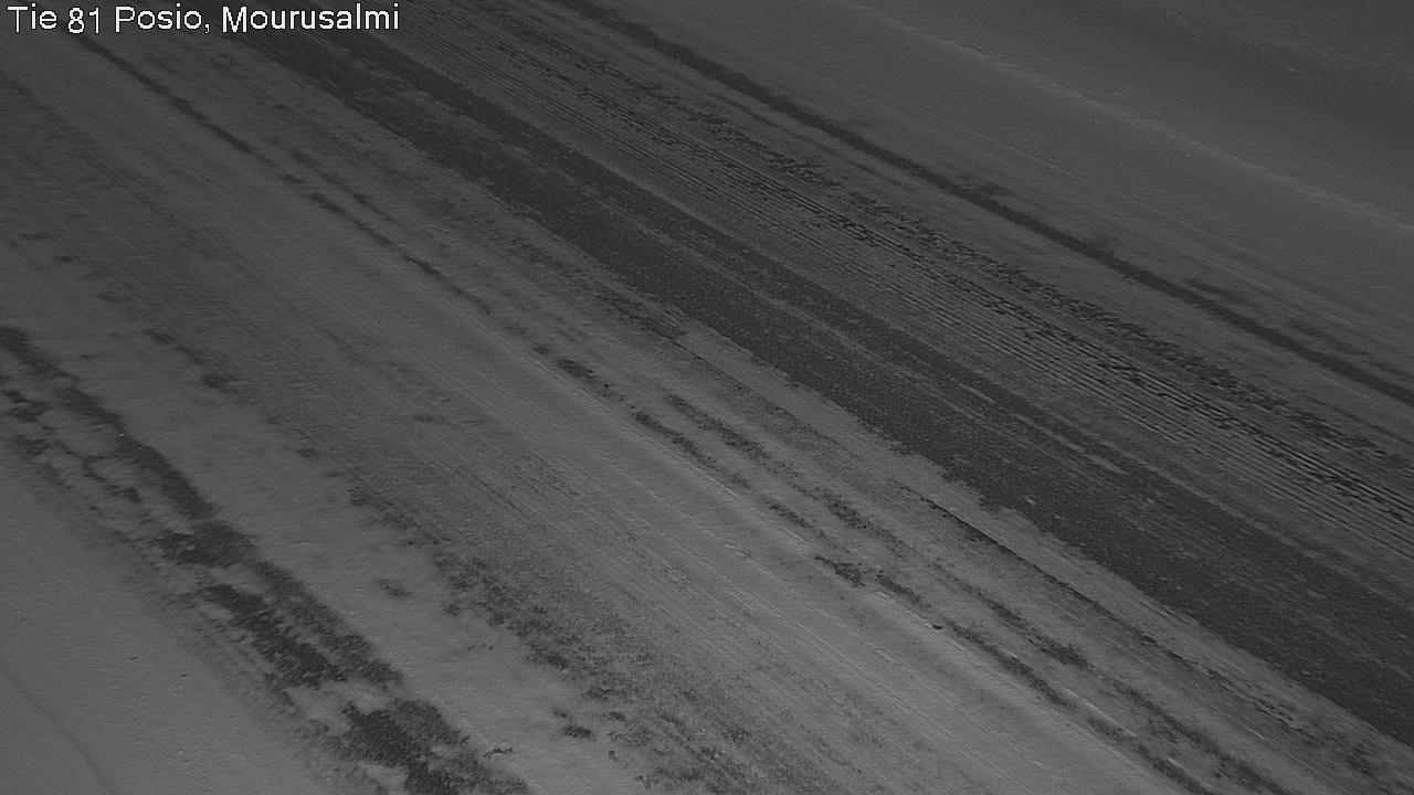 Weather Camera Image Väg 81 Posio, Mourusalmi, Posio, Lappi