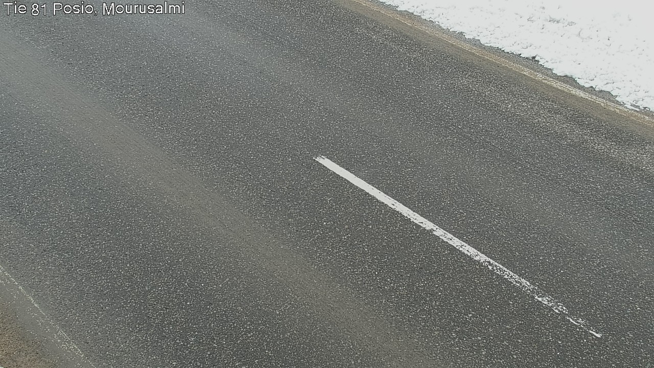 Kelikamerat Kuva Tie 81 Posio, Mourusalmi, Posio, Lappi