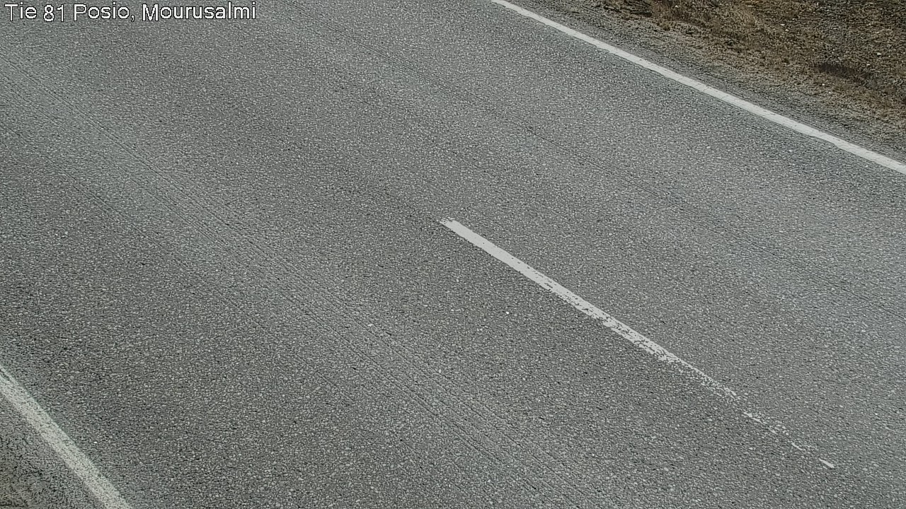 Weather Camera Image Väg 81 Posio, Mourusalmi, Posio, Lappi