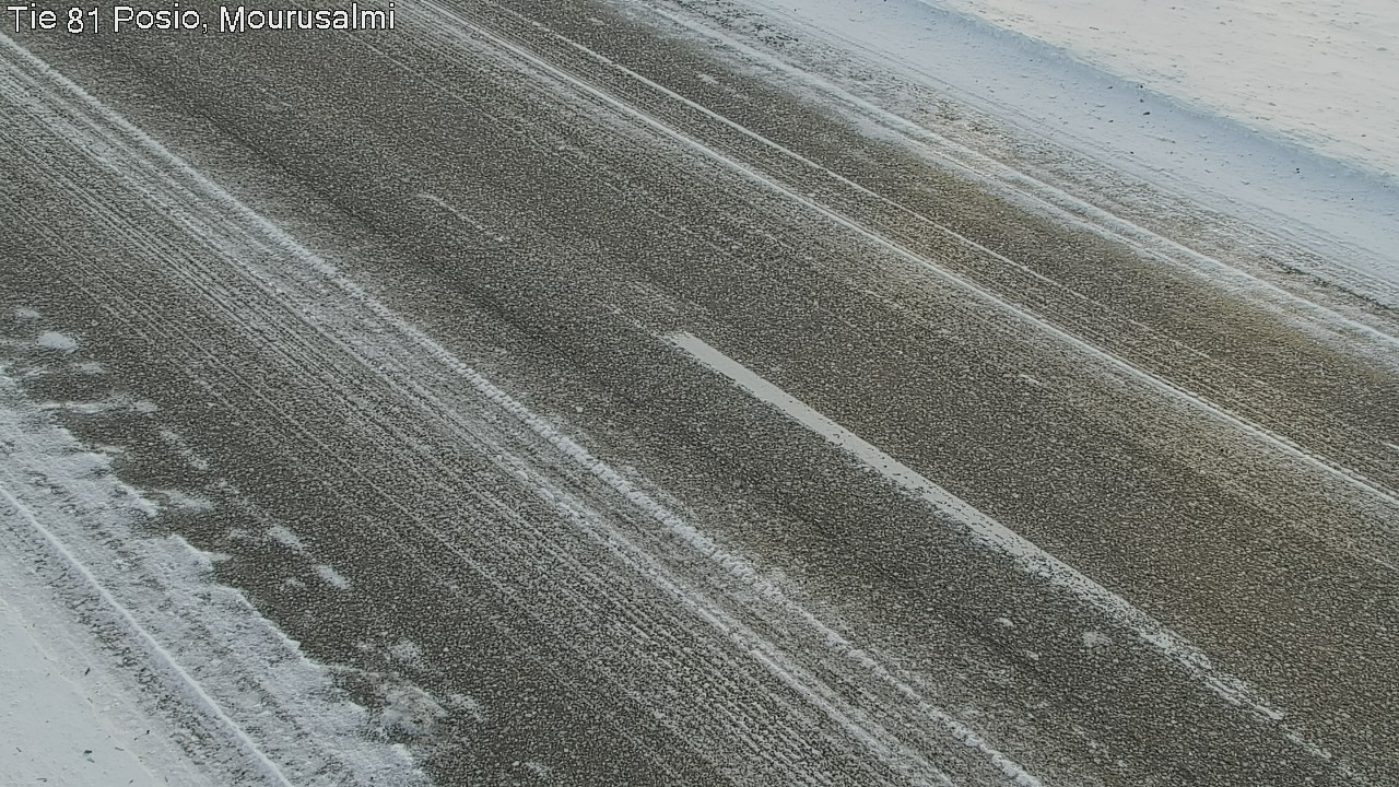 Kelikamerat Kuva Tie 81 Posio, Mourusalmi, Posio, Lappi