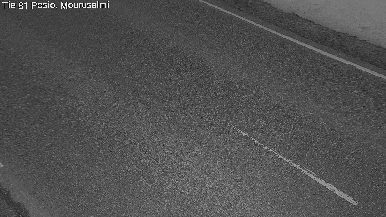 Weather Camera Image Road 81 Posio, Mourusalmi, Posio, Lappi