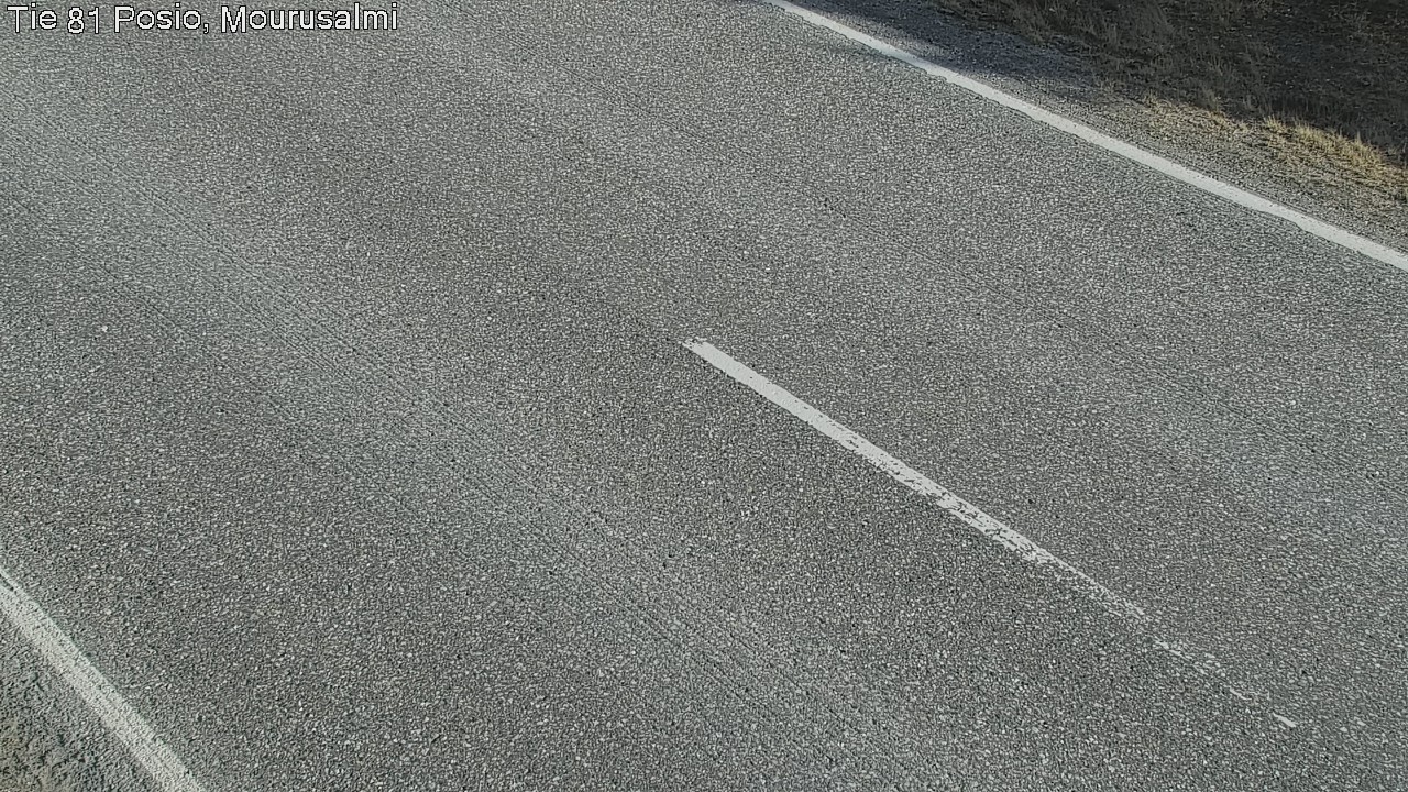 Weather Camera Image Väg 81 Posio, Mourusalmi, Posio, Lappi