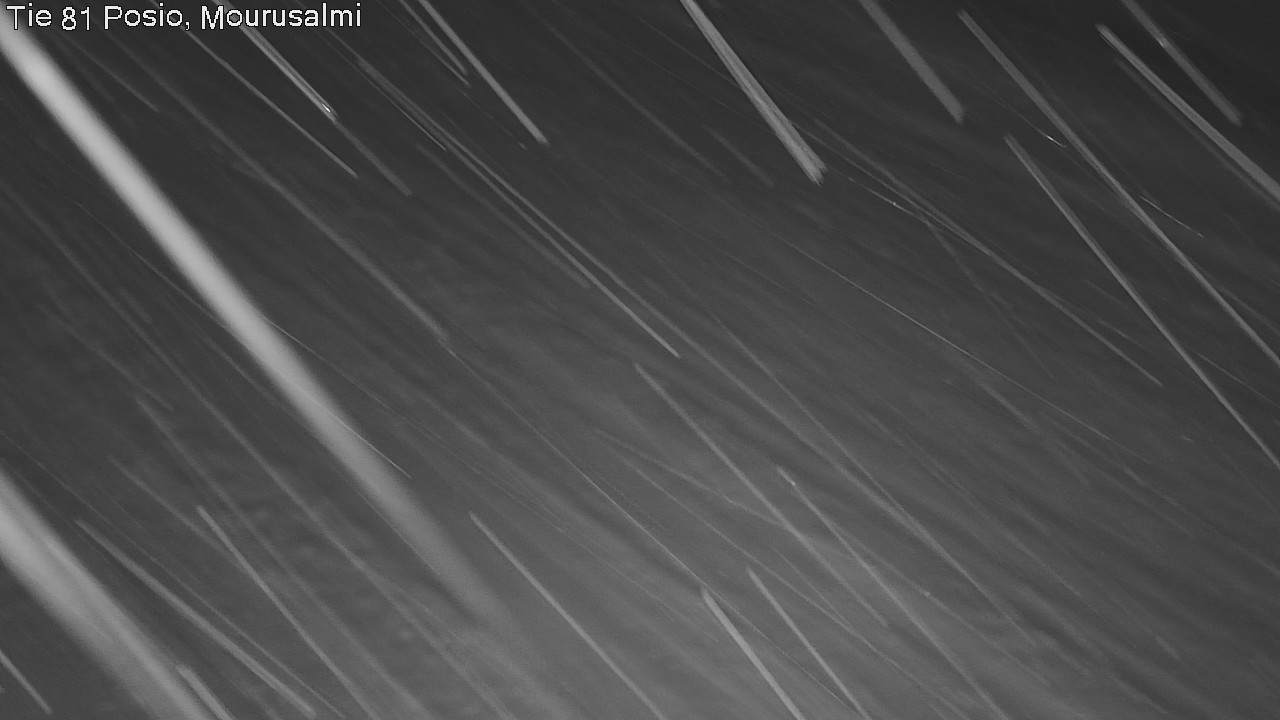 Weather Camera Image Väg 81 Posio, Mourusalmi, Posio, Lappi