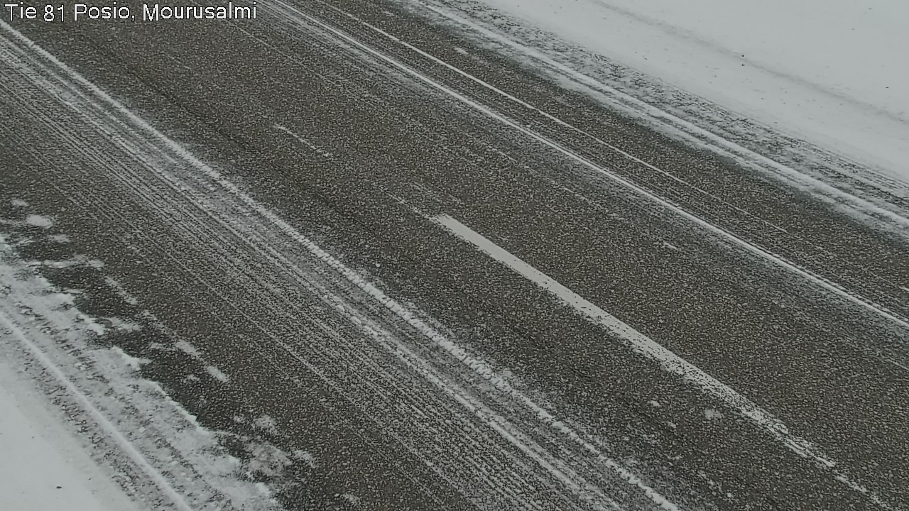 Kelikamerat Kuva Tie 81 Posio, Mourusalmi, Posio, Lappi