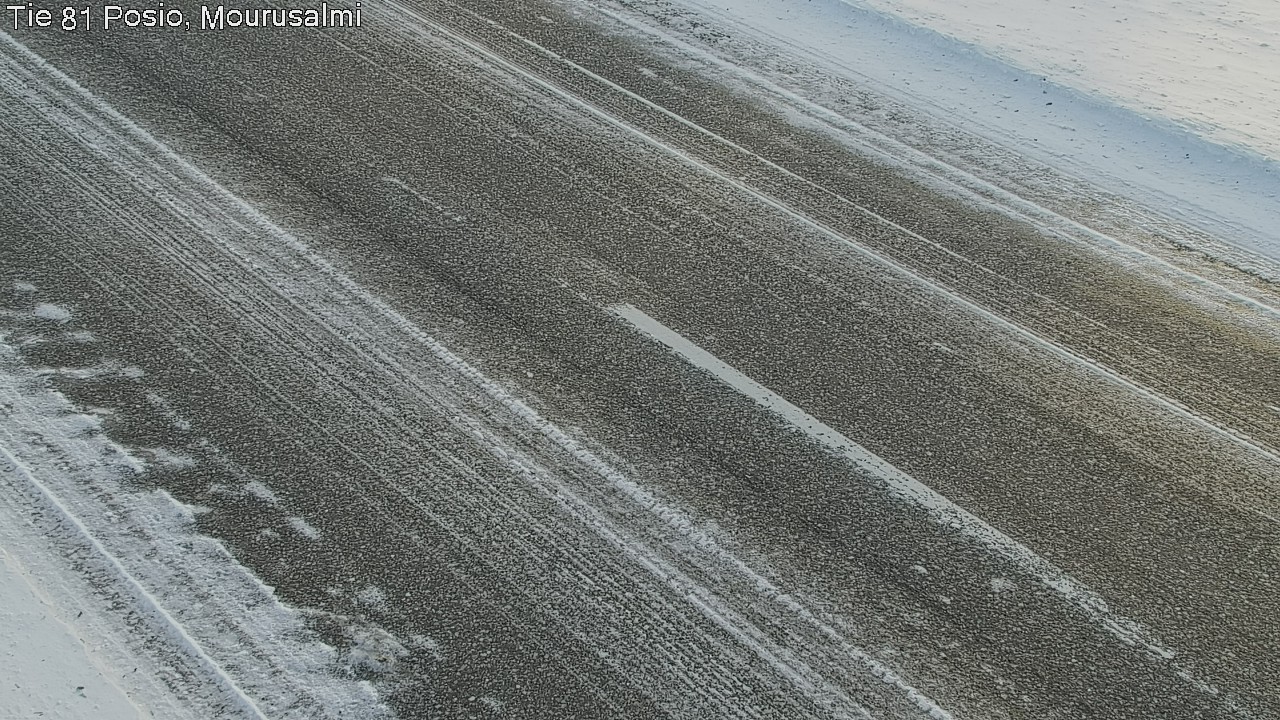 Kelikamerat Kuva Tie 81 Posio, Mourusalmi, Posio, Lappi