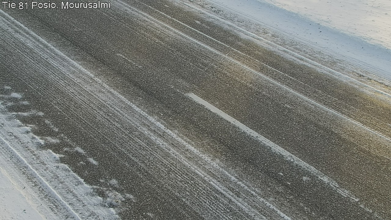 Kelikamerat Kuva Tie 81 Posio, Mourusalmi, Posio, Lappi