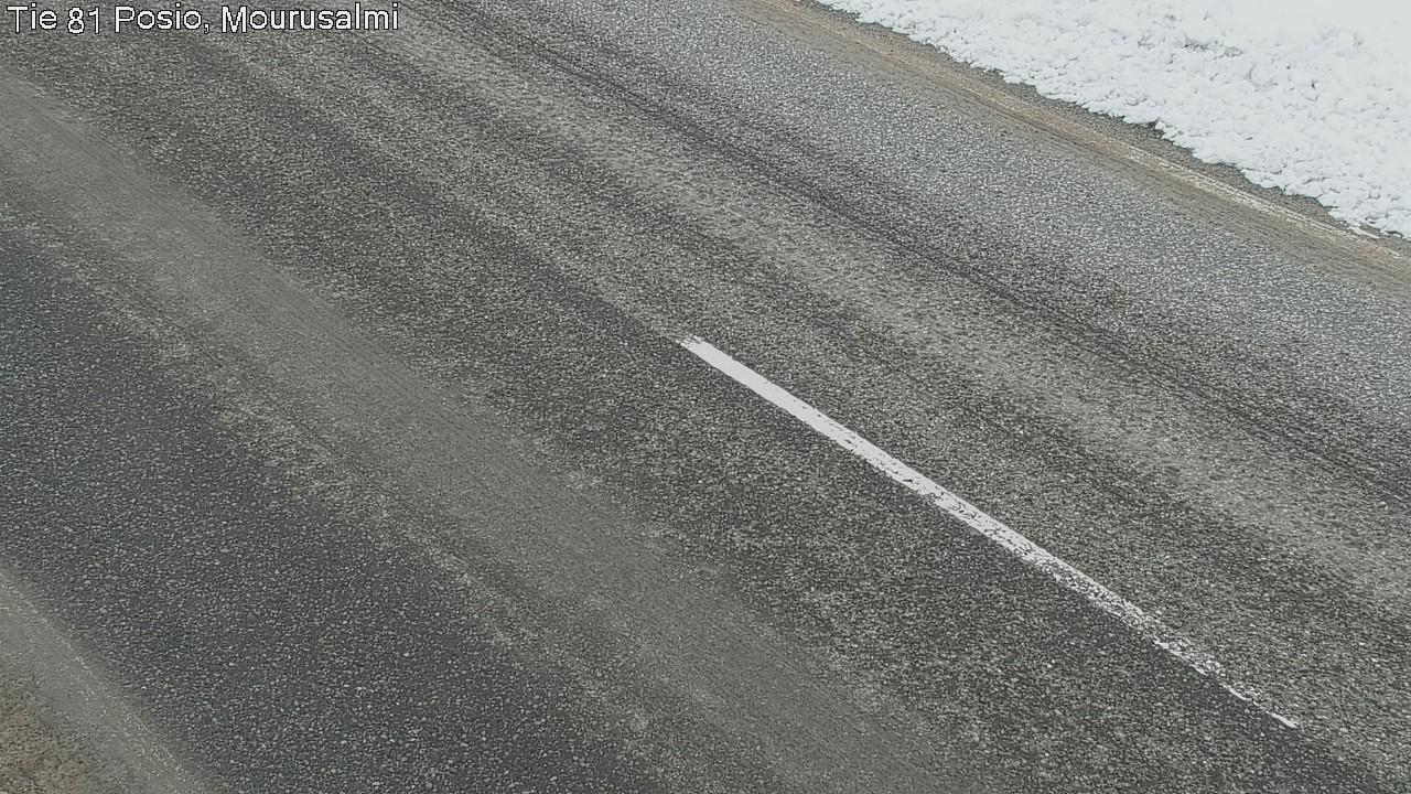 Kelikamerat Kuva Tie 81 Posio, Mourusalmi, Posio, Lappi