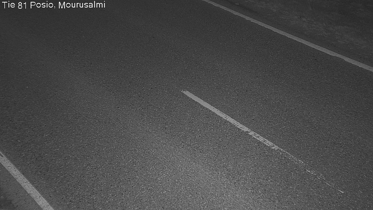 Weather Camera Image Väg 81 Posio, Mourusalmi, Posio, Lappi