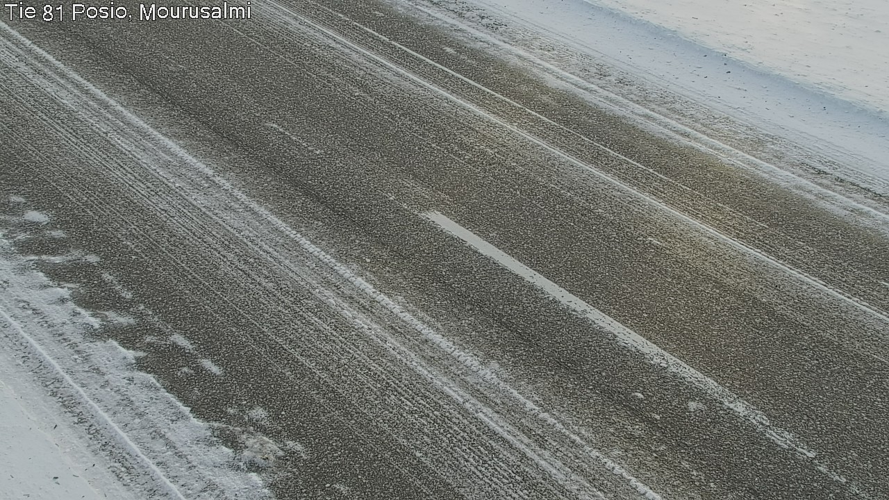 Kelikamerat Kuva Tie 81 Posio, Mourusalmi, Posio, Lappi