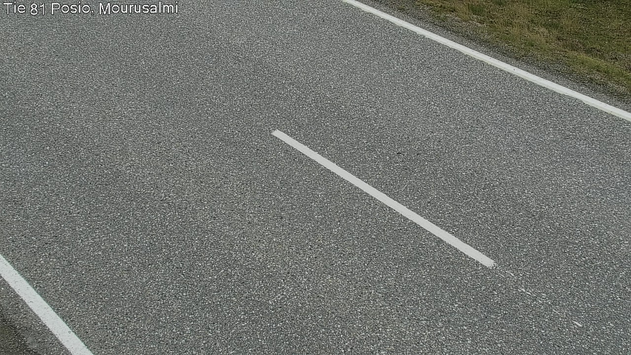 Weather Camera Image Väg 81 Posio, Mourusalmi, Posio, Lappi