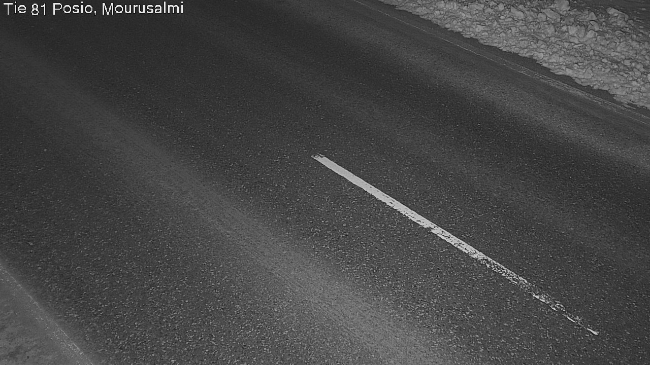 Kelikamerat Kuva Tie 81 Posio, Mourusalmi, Posio, Lappi