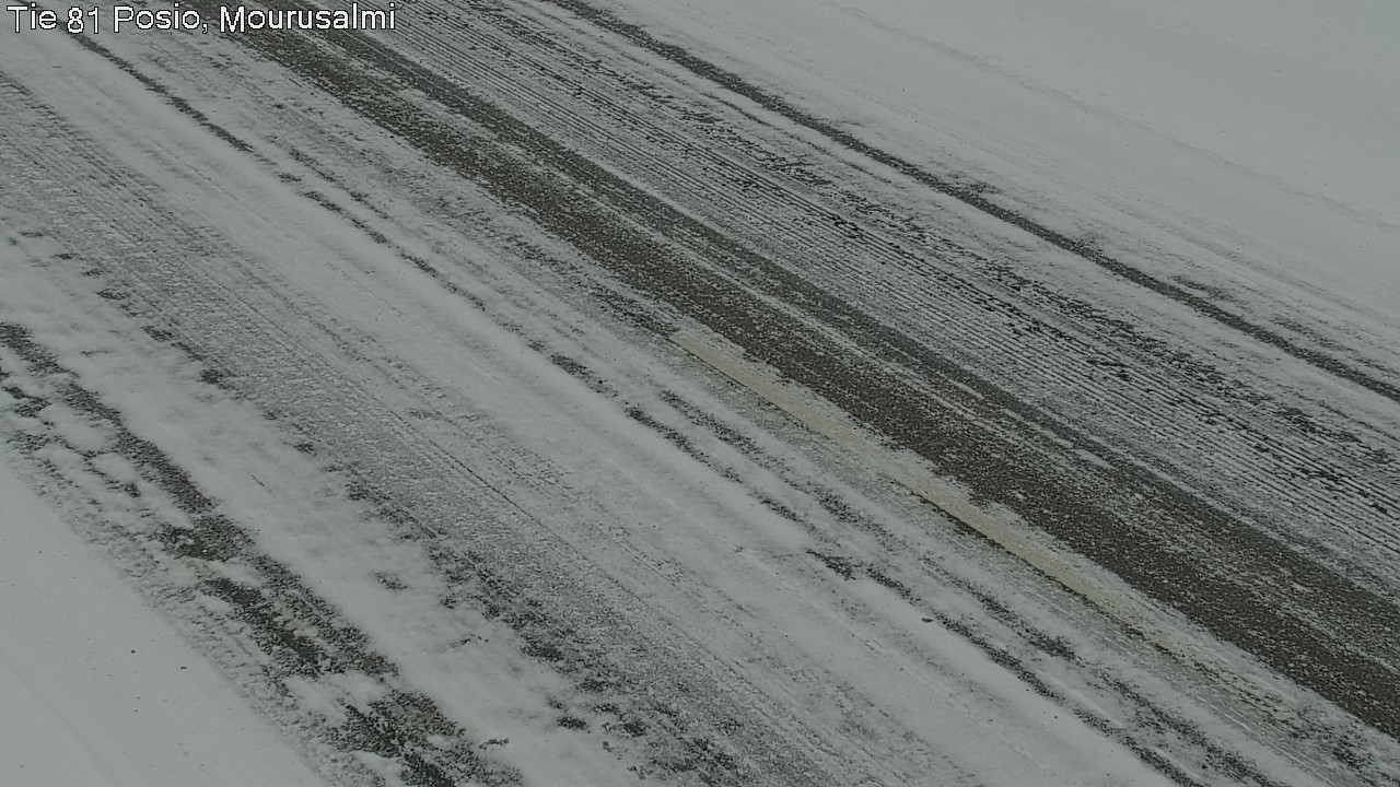 Weather Camera Image Väg 81 Posio, Mourusalmi, Posio, Lappi