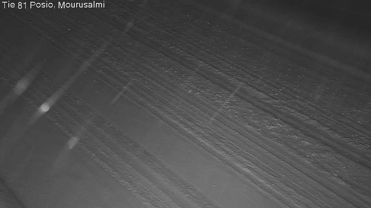 Weather Camera Image Väg 81 Posio, Mourusalmi, Posio, Lappi