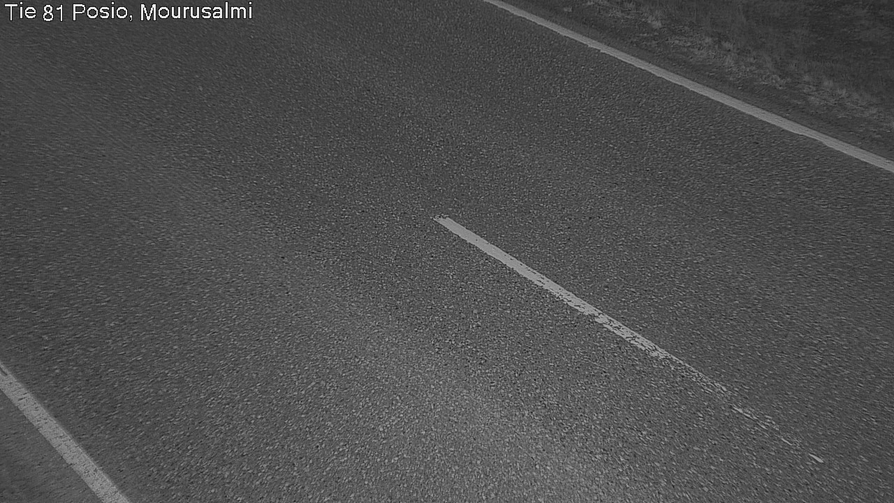 Weather Camera Image Road 81 Posio, Mourusalmi, Posio, Lappi