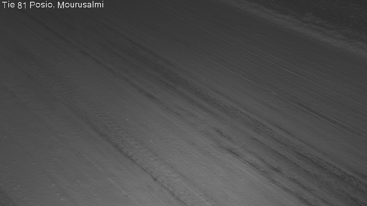 Weather Camera Image Väg 81 Posio, Mourusalmi, Posio, Lappi