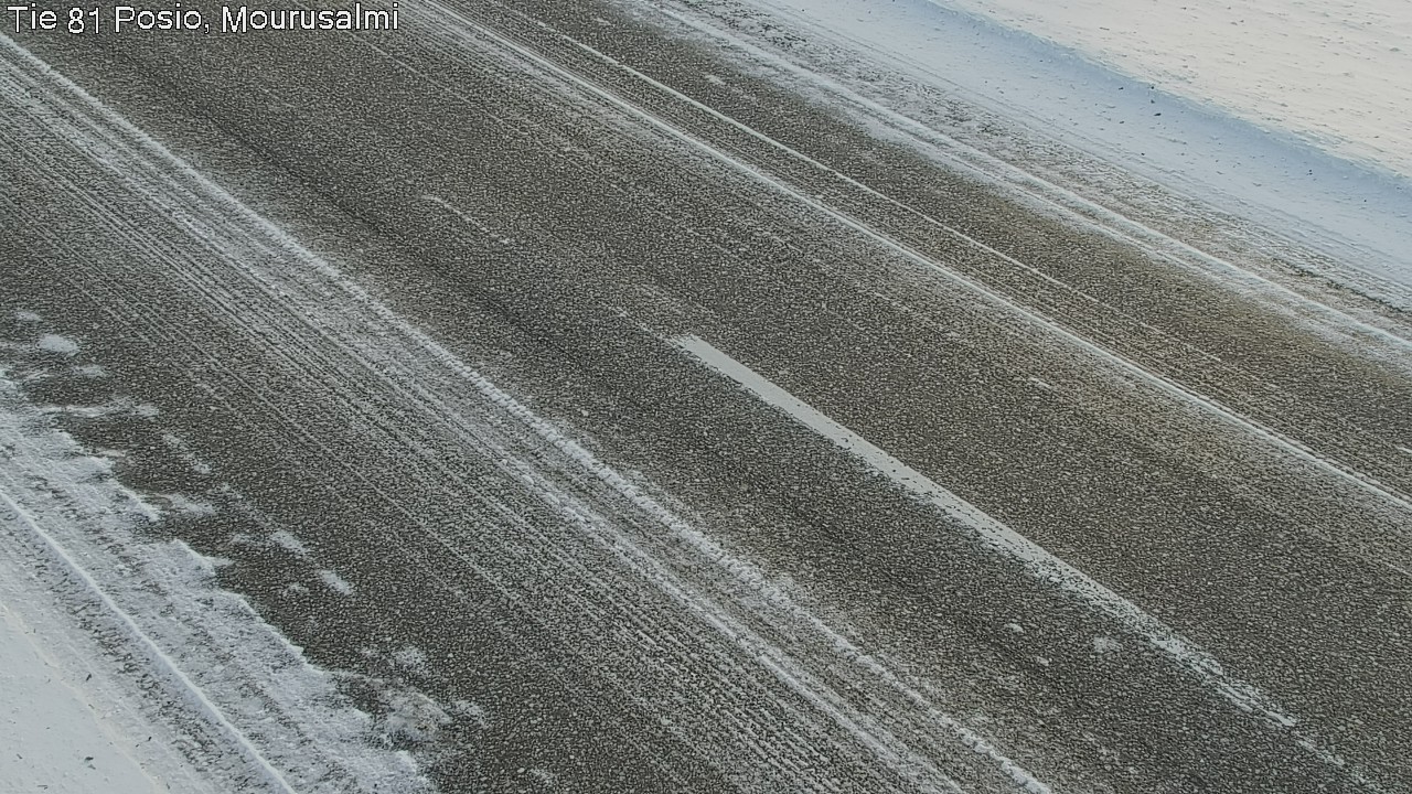 Kelikamerat Kuva Tie 81 Posio, Mourusalmi, Posio, Lappi