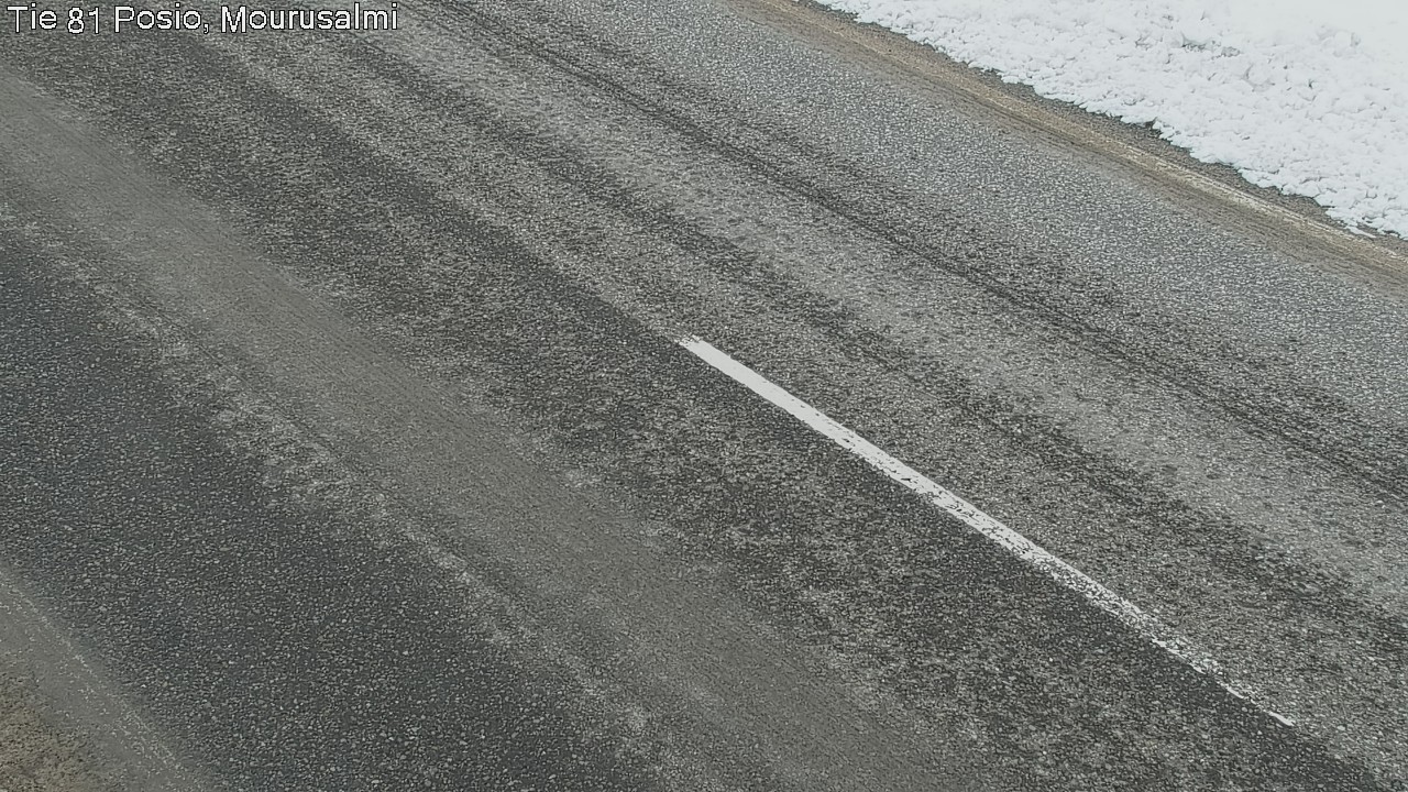 Kelikamerat Kuva Tie 81 Posio, Mourusalmi, Posio, Lappi