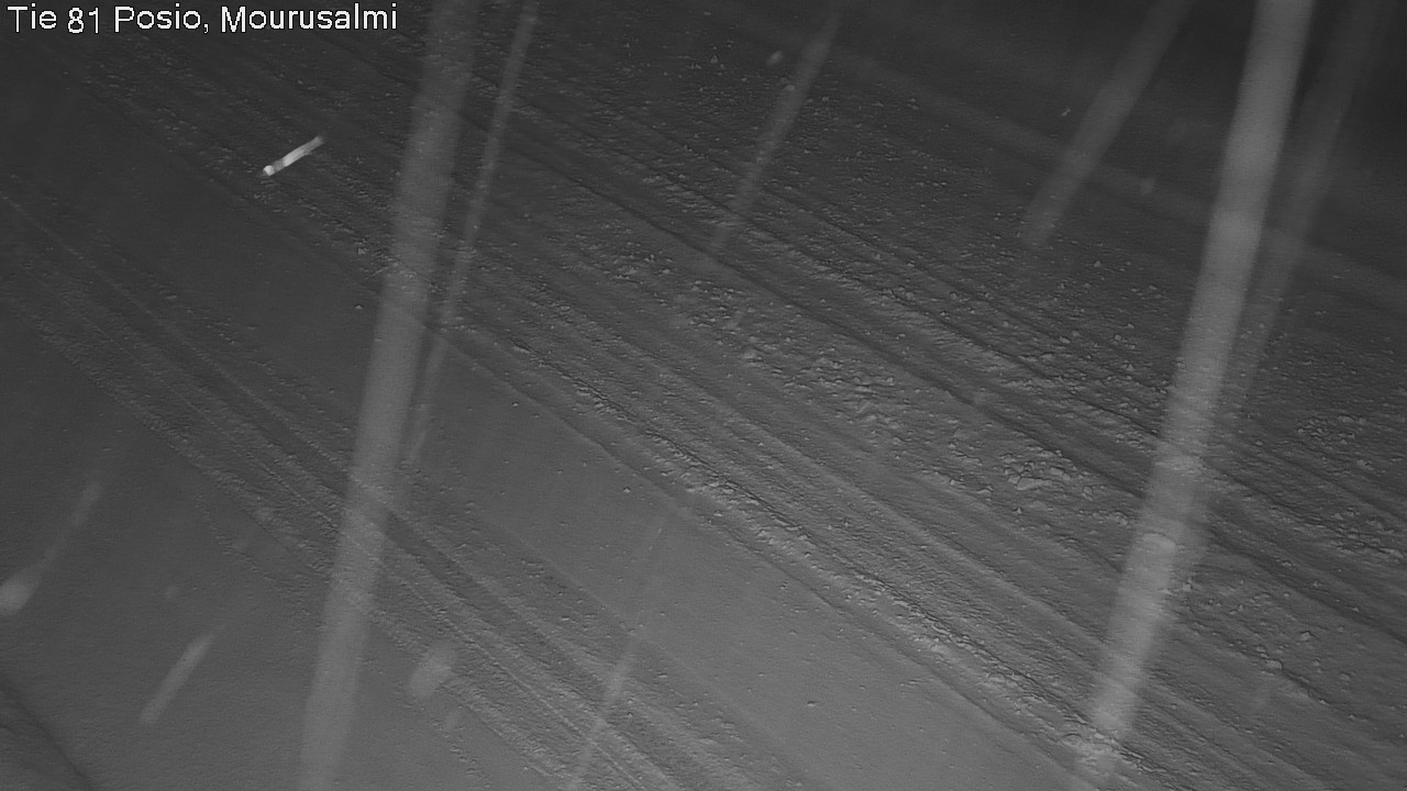 Weather Camera Image Väg 81 Posio, Mourusalmi, Posio, Lappi