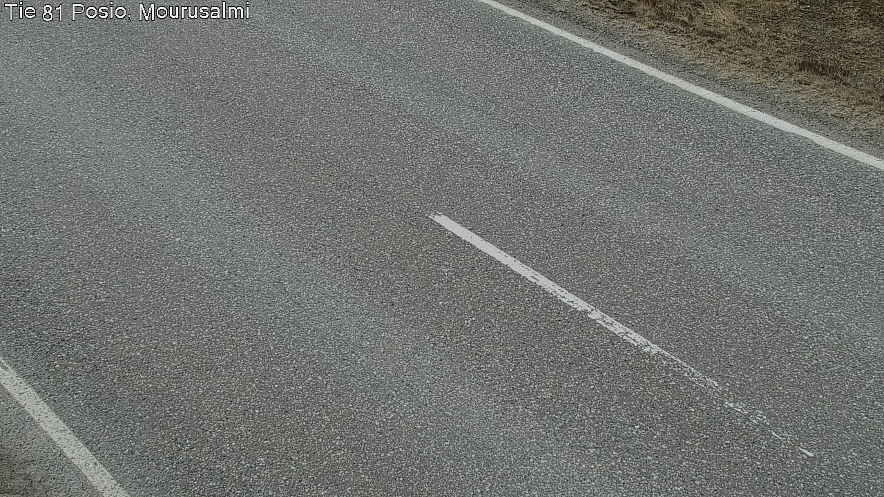 Weather Camera Image Väg 81 Posio, Mourusalmi, Posio, Lappi