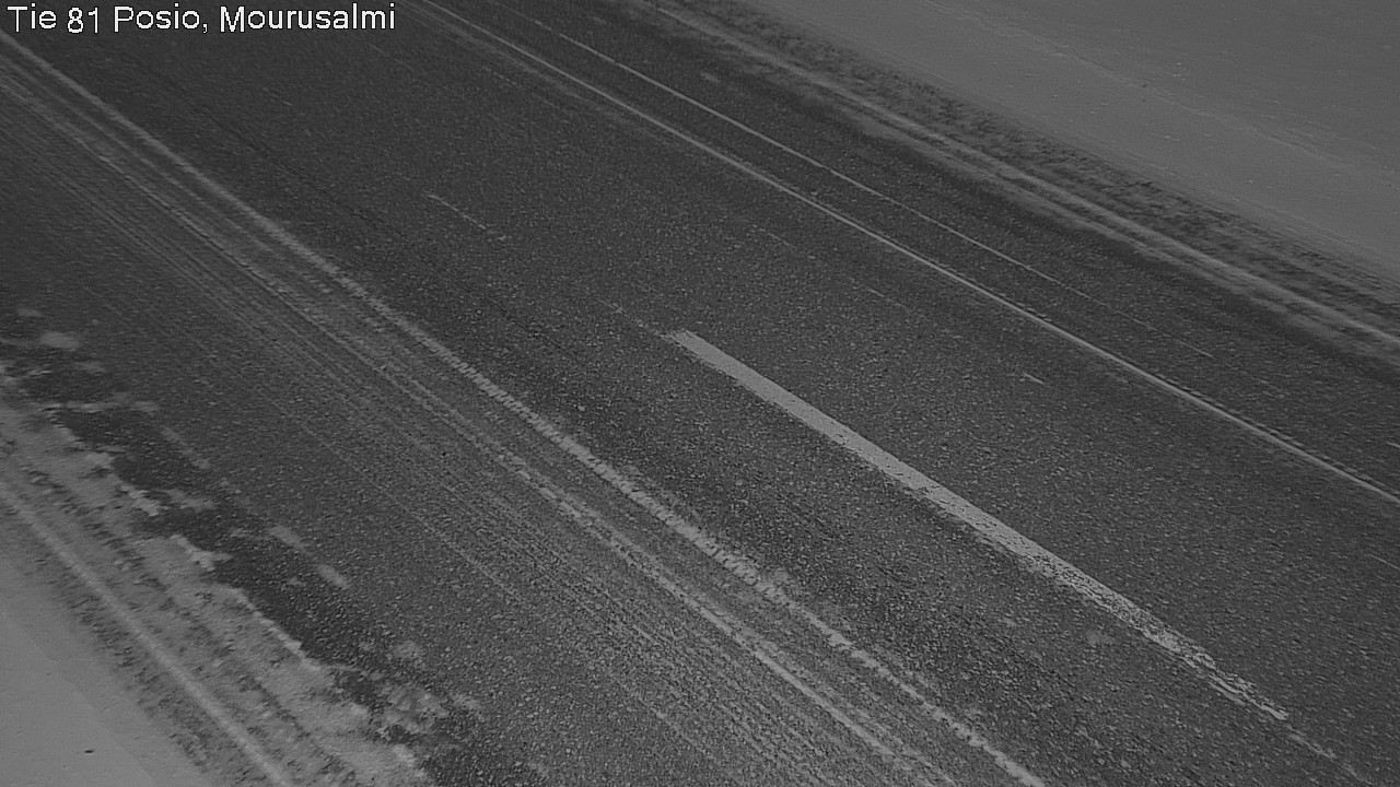 Kelikamerat Kuva Tie 81 Posio, Mourusalmi, Posio, Lappi