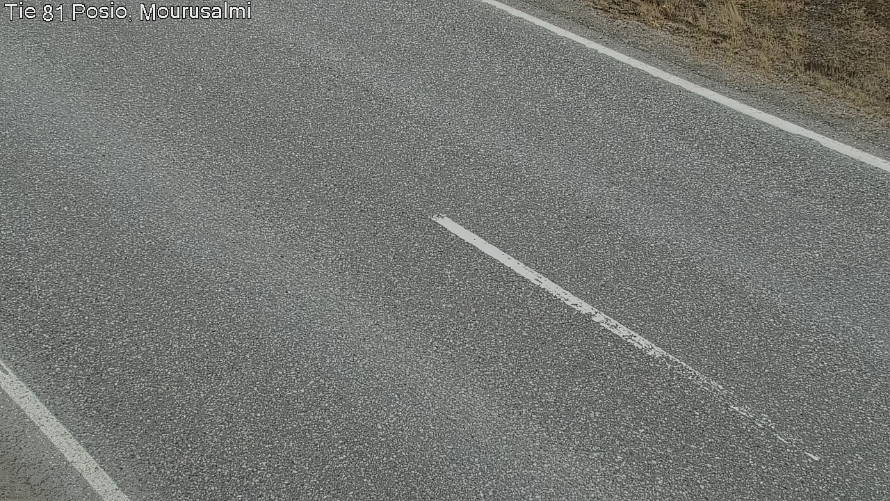Weather Camera Image Väg 81 Posio, Mourusalmi, Posio, Lappi
