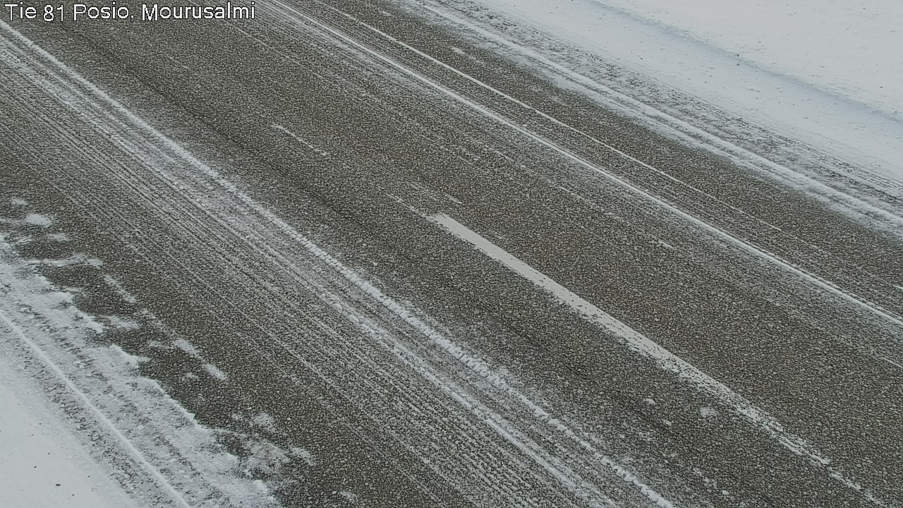 Kelikamerat Kuva Tie 81 Posio, Mourusalmi, Posio, Lappi