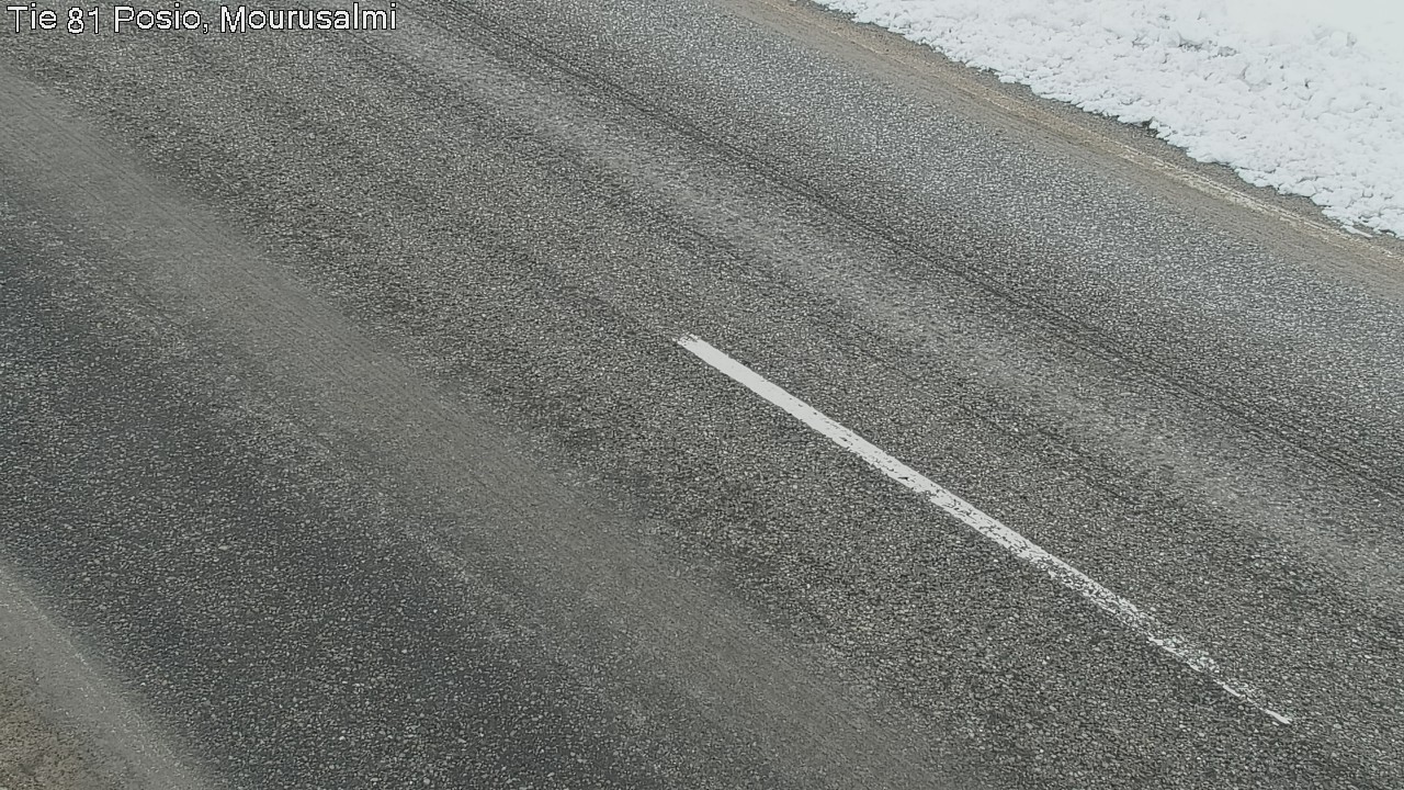 Kelikamerat Kuva Tie 81 Posio, Mourusalmi, Posio, Lappi