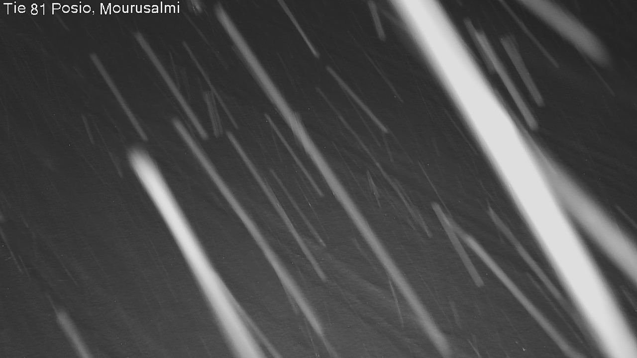 Weather Camera Image Väg 81 Posio, Mourusalmi, Posio, Lappi