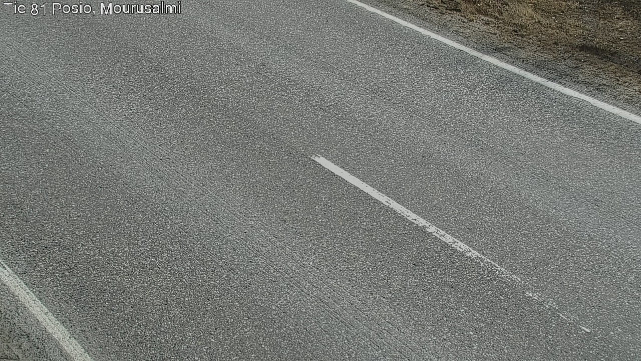 Weather Camera Image Väg 81 Posio, Mourusalmi, Posio, Lappi